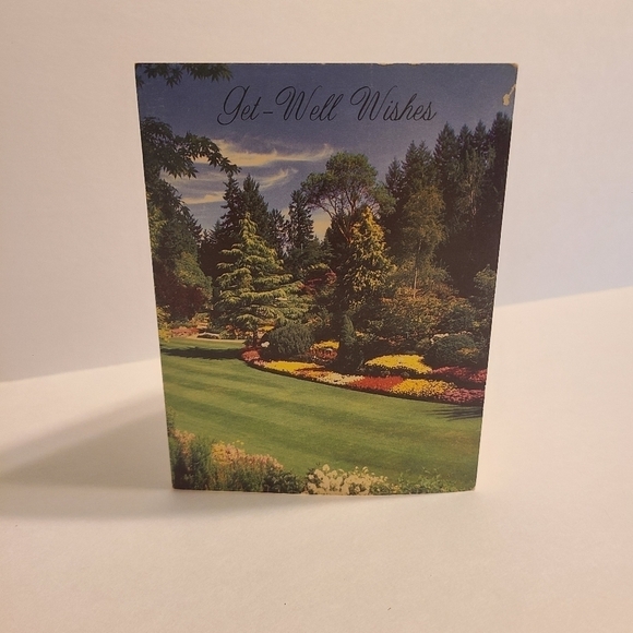 Vintage PVA Paralyzed Veterans Of America | Get Well Card - Landscape - New - Picture 1 of 3